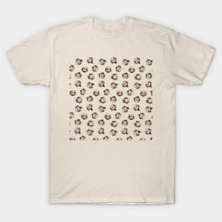 Monkey Faces Pattern T-Shirt